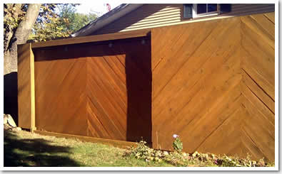 Wood Fence Installation in Watertown